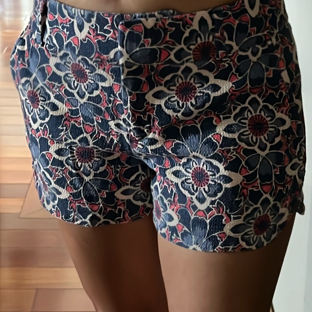 Ann Taylor Loft the Riviera Floral Patterned Shorts